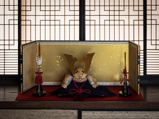 Golden Kabuto Inspired by Kasuga Taisha