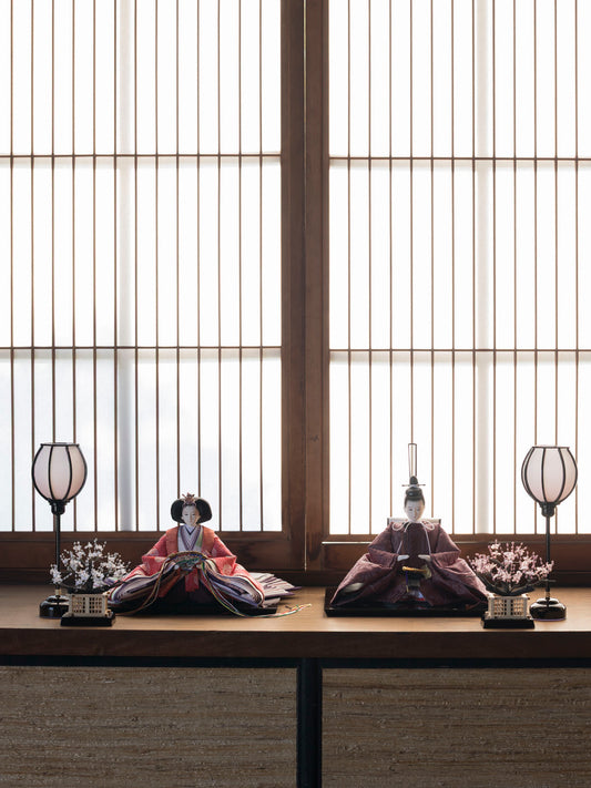 The Phoenix in Paulownia & The Facing Cranes